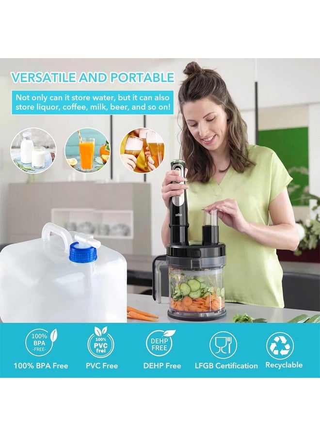 Optifit® 20L Collapsible Portable Water Storage Tank with Faucet, BPA-Free Emergency Water Container for Camping, RV Travel & Outdoor Activities, Leakproof & Durable Design - Image 5