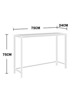 Gogoya Narrow Console Table,Small Entryway Table, Thin Sofa Table, Side Table, Display Table, for Hallway, Bedroom, Living Room, Foyer  - Image 2