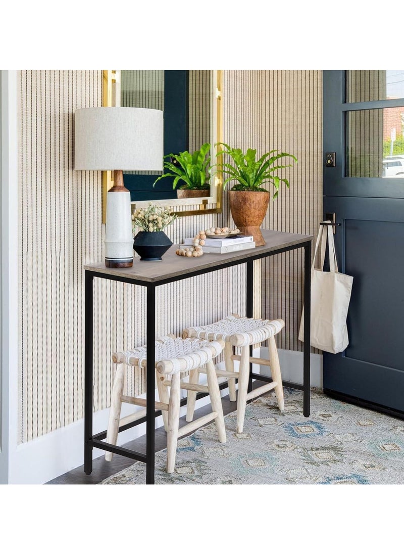 Gogoya - Narrow Console Table,Small Entryway Table, Thin Sofa Table, Side Table, Display Table, for Hallway, Bedroom, Living Room, Foyer - Image 1