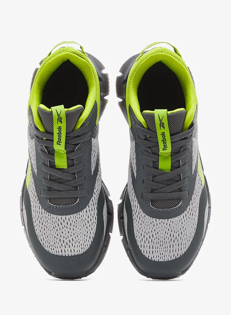 Reebok Grey1/Grey5/Retrolime Kids Zig N Glow 3 Elastic Lace for Men | Best Price UAE