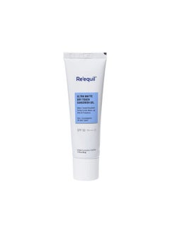 RE' EQUIL Ultra Matte Dry Touch Sunscreen Gel Spf 50 Pa++++ Water Resistant With Zinc Oxide And Titanium Dioxide 50G  - Image 1
