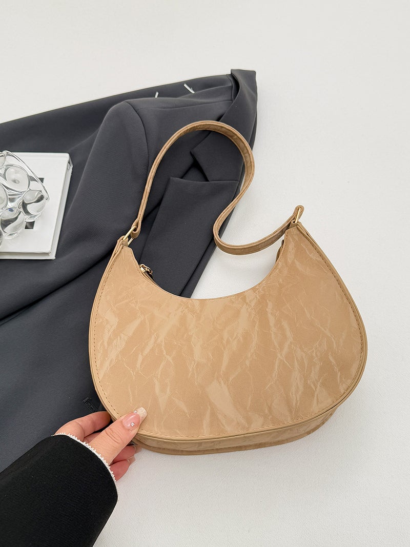 Women's Crescent Shoulder Bag - Image 4