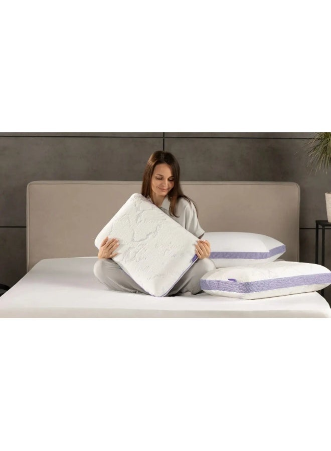 Askona Askona Pillow Alpha Technology 2.0 S with Head And Neck Support for sensitive skins - Image 4