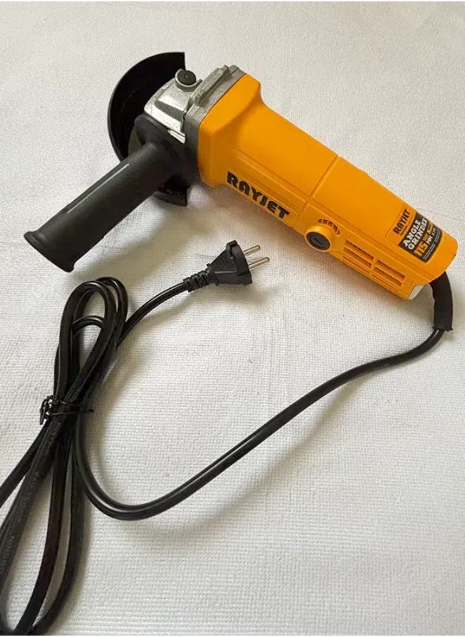 RAYJET 750W Angle Grinder, 13000 RPM, 115MM Disc｜Metal, Wood, Stone Cutting & Grinding​  - Image 4