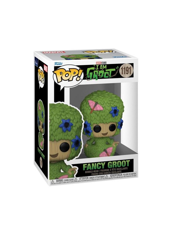 Funko Pop! Marvel: I Am Groot Fancy Groot - Image 2