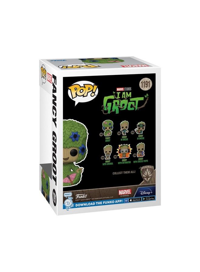Funko Pop! Marvel: I Am Groot Fancy Groot - Image 4