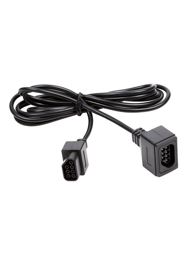 NIBEMINENT Controller Joystick Extension Cable For Nintendo NES Black - Image 1