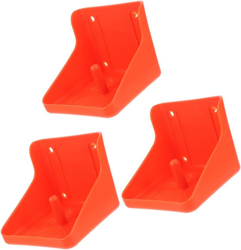 VOSAREA 3Pcs Salt Block Rack for Cattle and Sheep Heavy-Duty Licking Tray Livestock Feeding Supplies Multi-Use Salt Block Holder Sturdy Feed Pan for Farm Use - Image 1