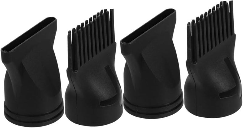 ibasenice 4pcs Hair Dryer Nozzle Compact Hair Styling Attachments Travel-Friendly Design for Precise Drying and Shaping - Image 1