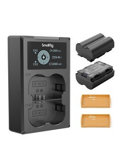 SmallRig NP-W235 Battery Charger Set for Fujifilm NP-W235 Battery, Double Slot NP-W235 Charger for Fujifilm X-T5, X-T4, GFX 100S, X-H2S, for Fujifilm GFX 50S II, VG-XT4, 2040mAh - 3822