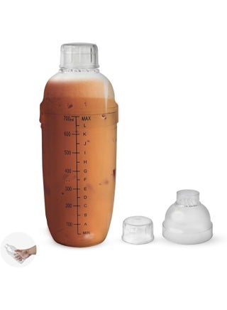 Coffee Transparent Shaker 700ml with Built In Strainer Drink Mixer with Scale Thickened Hand Shaker Cup Professional Mixing Tool - pzsku/Z6CF1D5E554430B0F7203Z/45/_/1733311598/57b9a2cb-7340-4f04-a292-8863b8867d2e