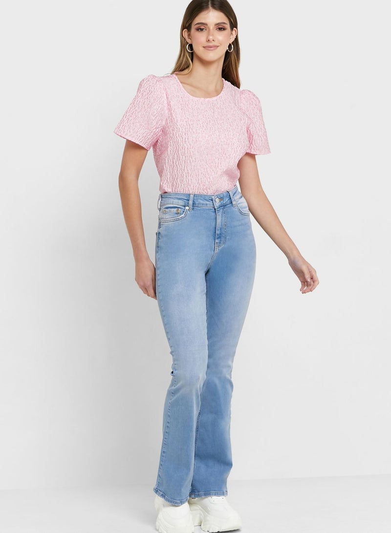 VERO MODA High Waist Flared Jeans  - Image 1