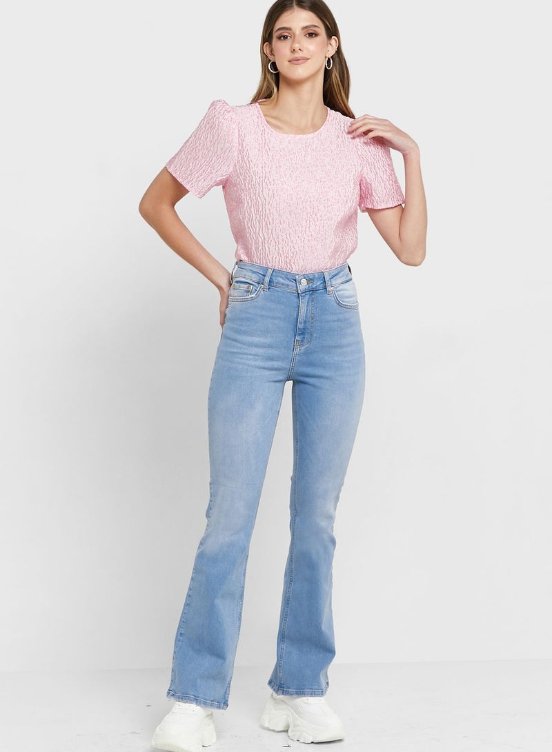 VERO MODA High Waist Flared Jeans  - Image 5
