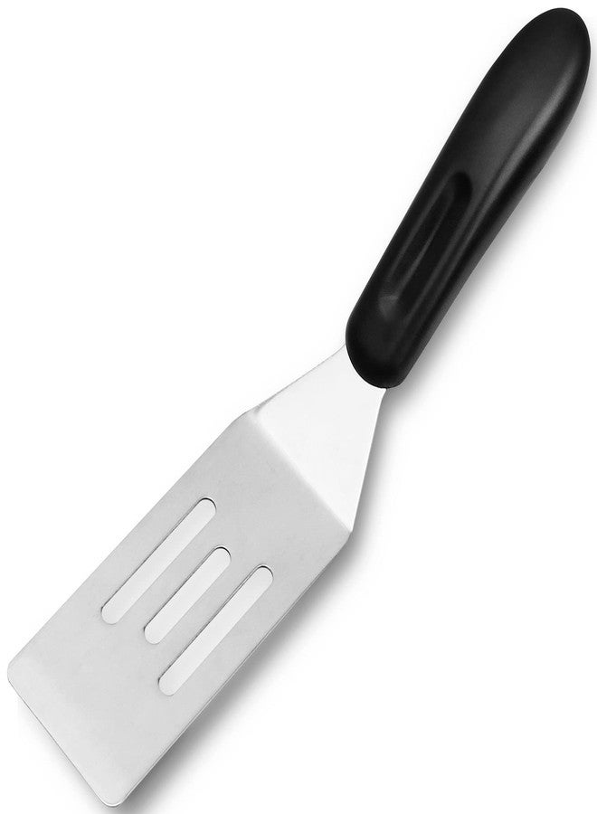 ReneeChef 1 X Professional Mini Serving Spatula #2622, Stainless Steel Cutter and Turner for Serving, Flipping, Small Metal Grill Spatula for Brownies, Pancakes, Pie, Cookies or Barbecue etc. - Image 1