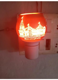SHREE HANS CREATION SHREE HANS CREATION Ceramic Kapur Dani Electrical Camphor Diffuser Home Fragrance Oil Burner Aroma Night Lamp Pcs1 Ram MandirP 