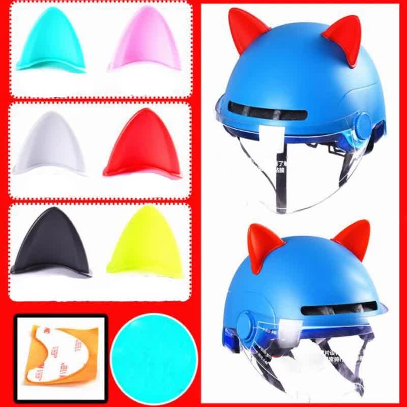 SELVIKE Devil's Helmet Horn with Suction Rubber Pad for All Bikes and Motorcycles (Pack of 2) (CAT Black) - Image 3