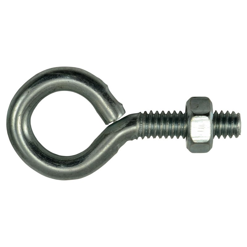 Monster Fastener 1/4-20 x 2 Eye Bolt Zinc (20 Pieces) - Image 1
