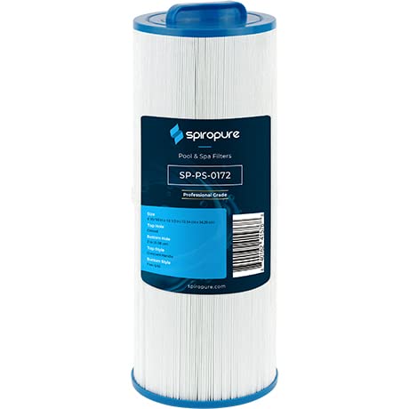 SpiroPure Replacement for Cal Spa FIL50-5D13H15FCT FIL11100208 Pleatco PWW50L Unicel 4CH-949 Filbur FC-0172 Waterway 817-4050 Baleen AK-90091 Hot Tub Spa Pool Filter Replacement Cartridge - Image 1