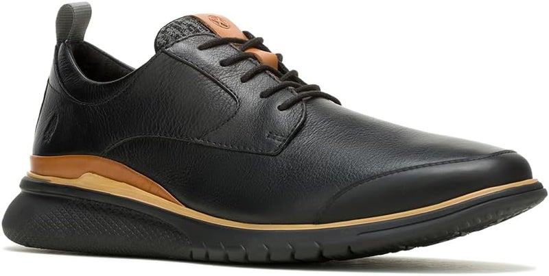 Hush Puppies أحذية رجالية سوداء مزودة بأربطة - Image 2