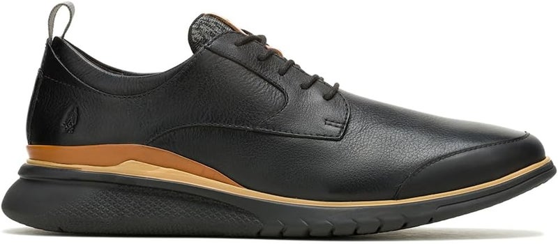 Hush Puppies أحذية رجالية سوداء مزودة بأربطة - Image 1