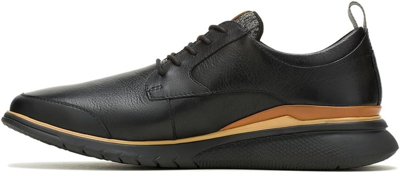 Hush Puppies أحذية رجالية سوداء مزودة بأربطة - Image 3