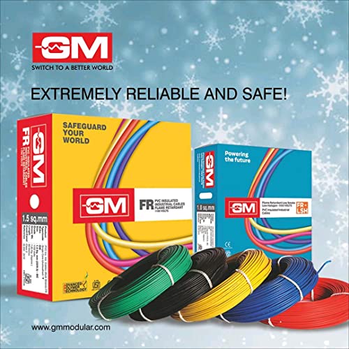 GM Flame Retardant Wire - 0.75 Sq mm (90m, Green) - Image 3