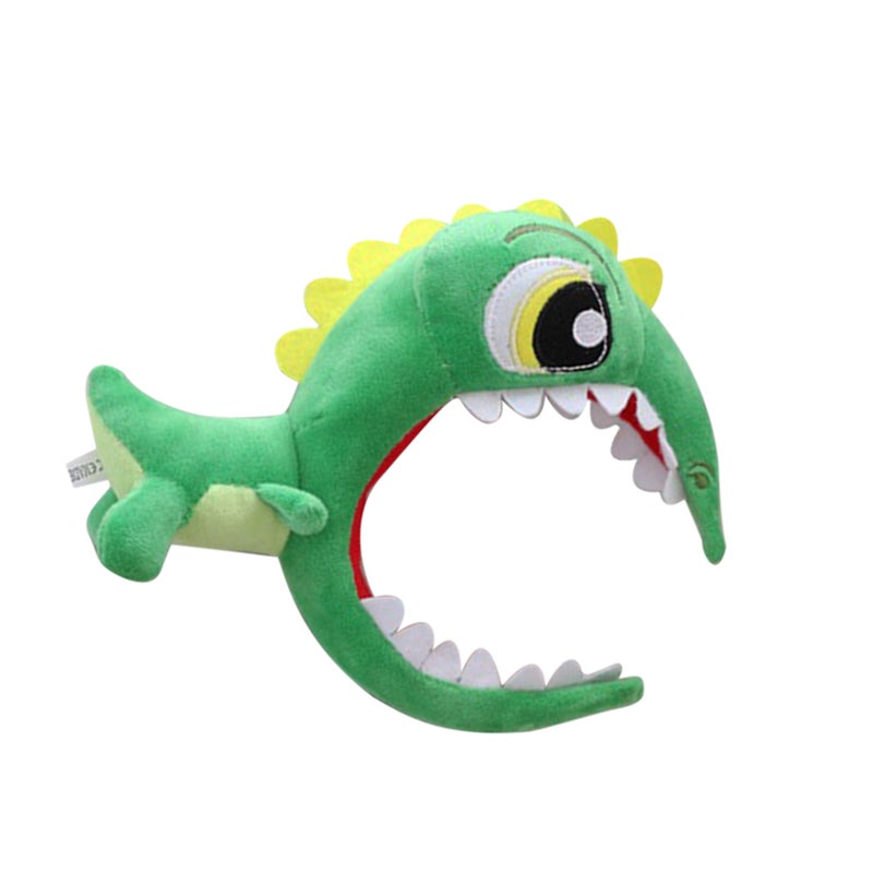 Green Plush Hair Bands Dinosaur Design Headband Adorable Hair Hoops Decorative Headdress Funny Favors Supplies Ornaments - Image 1
