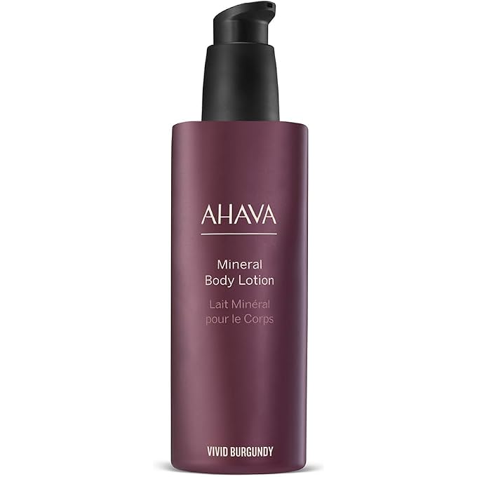 AHAVA Vivid Burgundy Mineral Body Lotion, 250ml - Image 1
