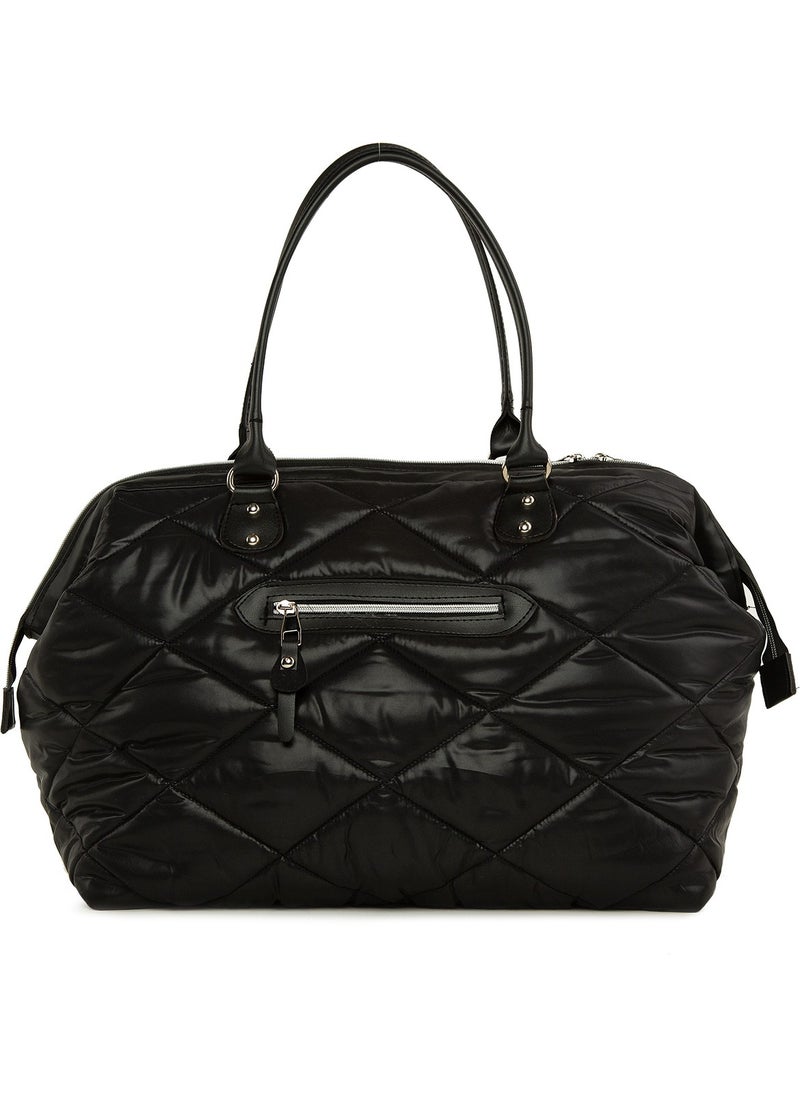Bagmori Embroidered Quilted Inflatable Mother Baby Bag  - Image 3