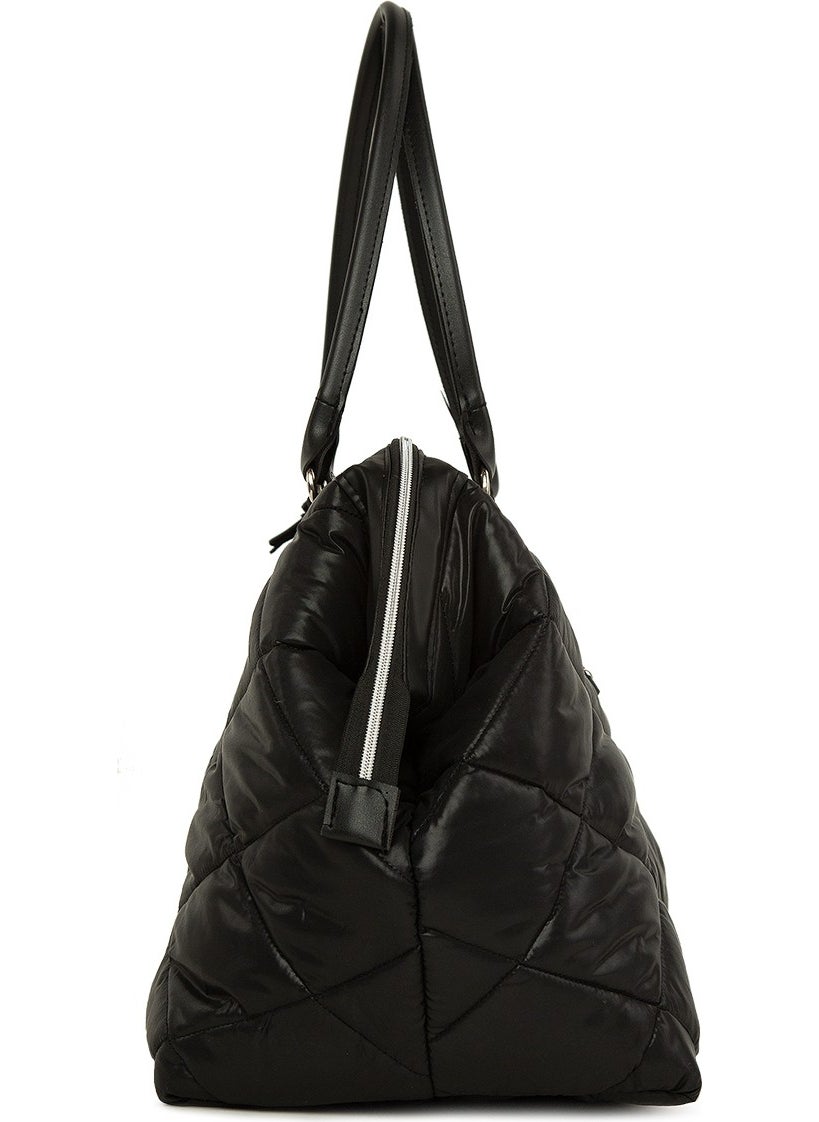 Bagmori Embroidered Quilted Inflatable Mother Baby Bag  - Image 2