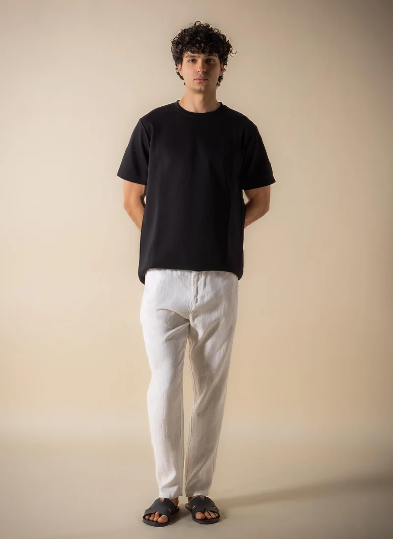 شايبس 100% LINEN COMFORT TROUSERS
