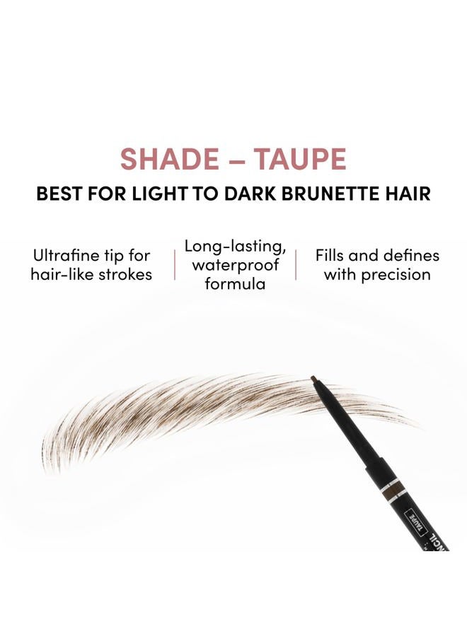 Billion Dollar Brows Brows On Point Micro Brow Pencil - Taupe - Image 2