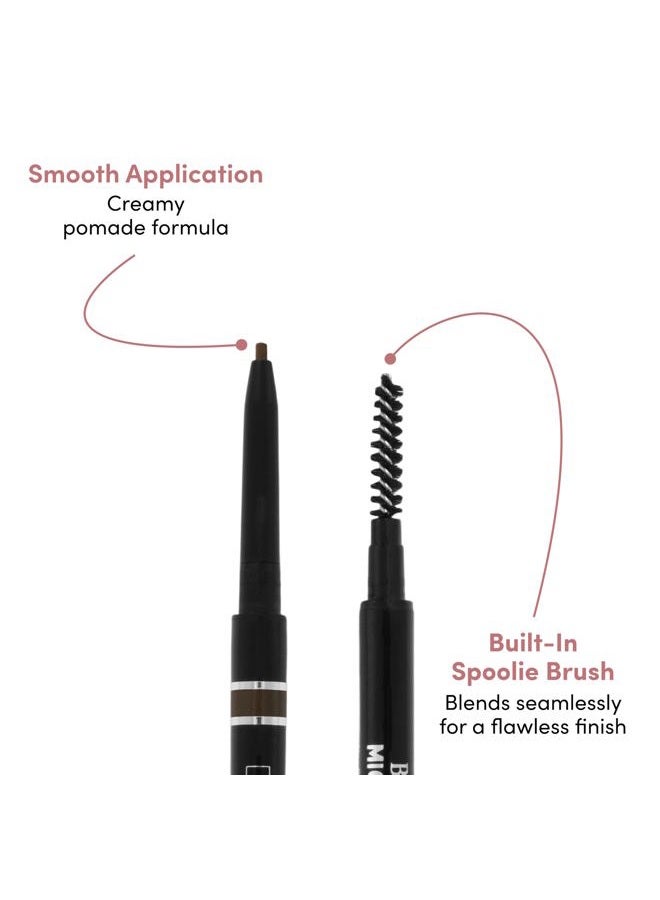 Billion Dollar Brows Brows On Point Micro Brow Pencil - Taupe - Image 4