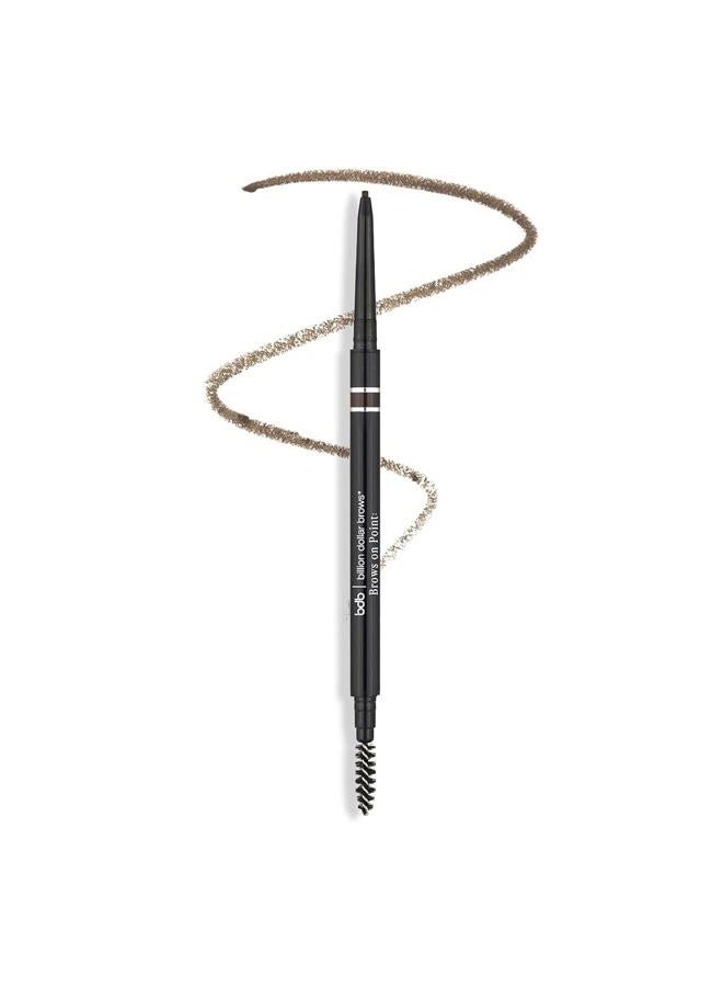 Billion Dollar Brows Brows On Point Micro Brow Pencil - Taupe - Image 1