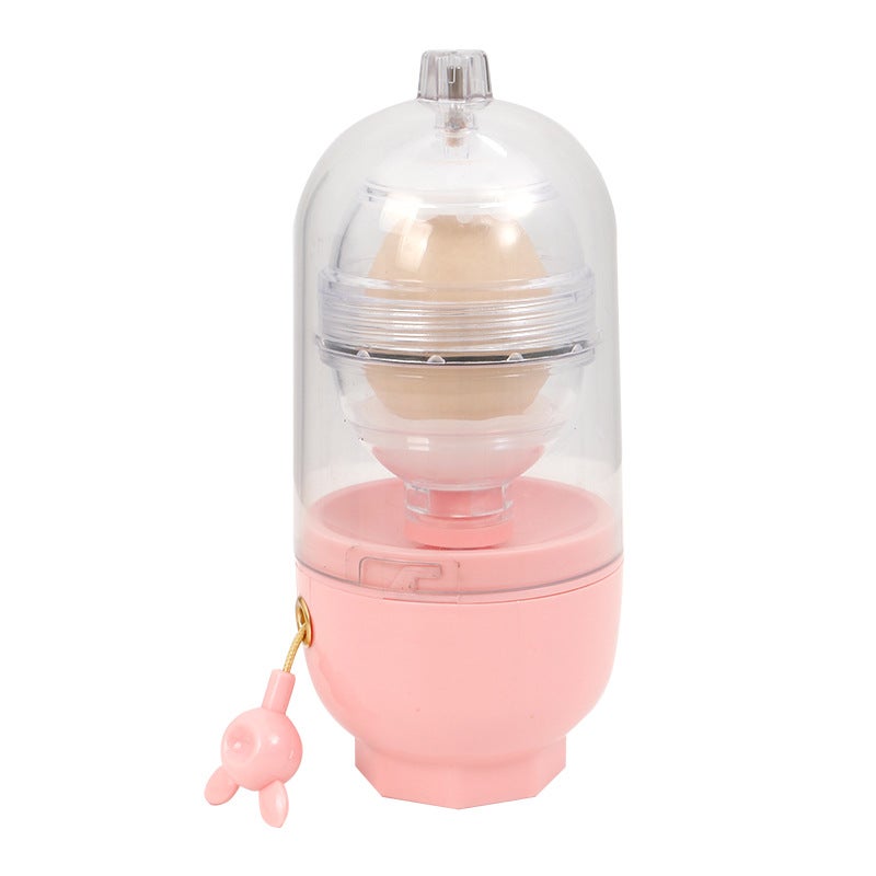 Internet Celebrity Explosions Whirlwind Golden Egg Ripper Artifact Creative Egg Ripper Egg Mixing Egg Shaker Manual Egg Shaker Piggy light green + adjustment silicone + spare rope - Image 5