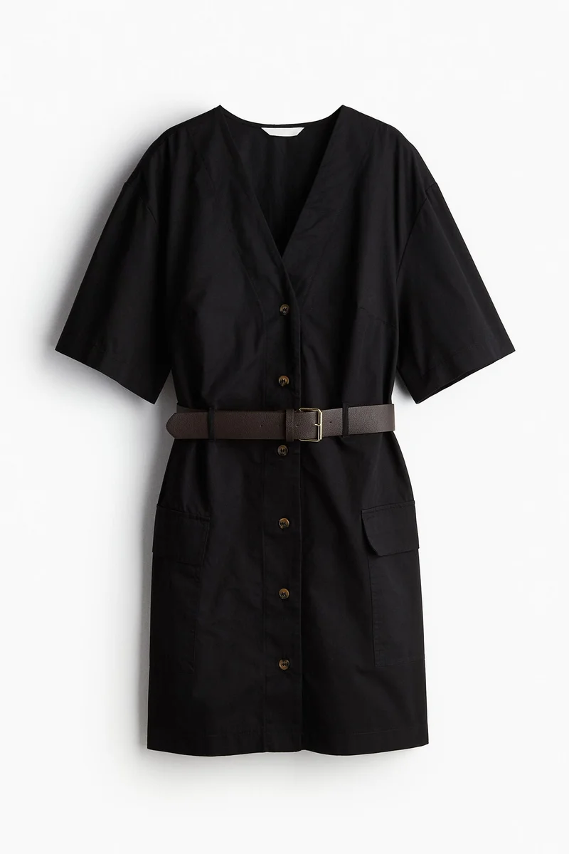 H&M Belted Utility Dress