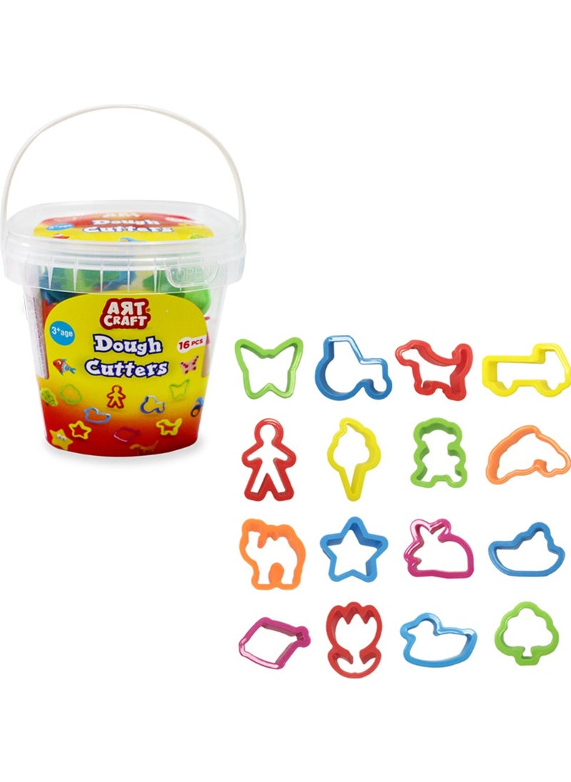 dede Play Dough Mold - 16 Pieces  - Image 1