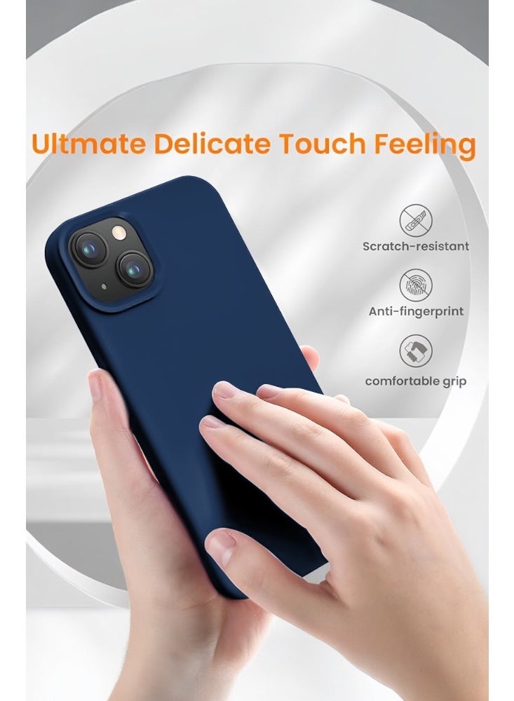 ريتي غطاء سيليكون لآيفون 15 – تصميم أنيق بجودة فائقة، ملمس ناعم احترافي، مقاوم للصدمات، حماية كاملة مع بطانة فاخرة من الألياف الدقيقة - Image 3