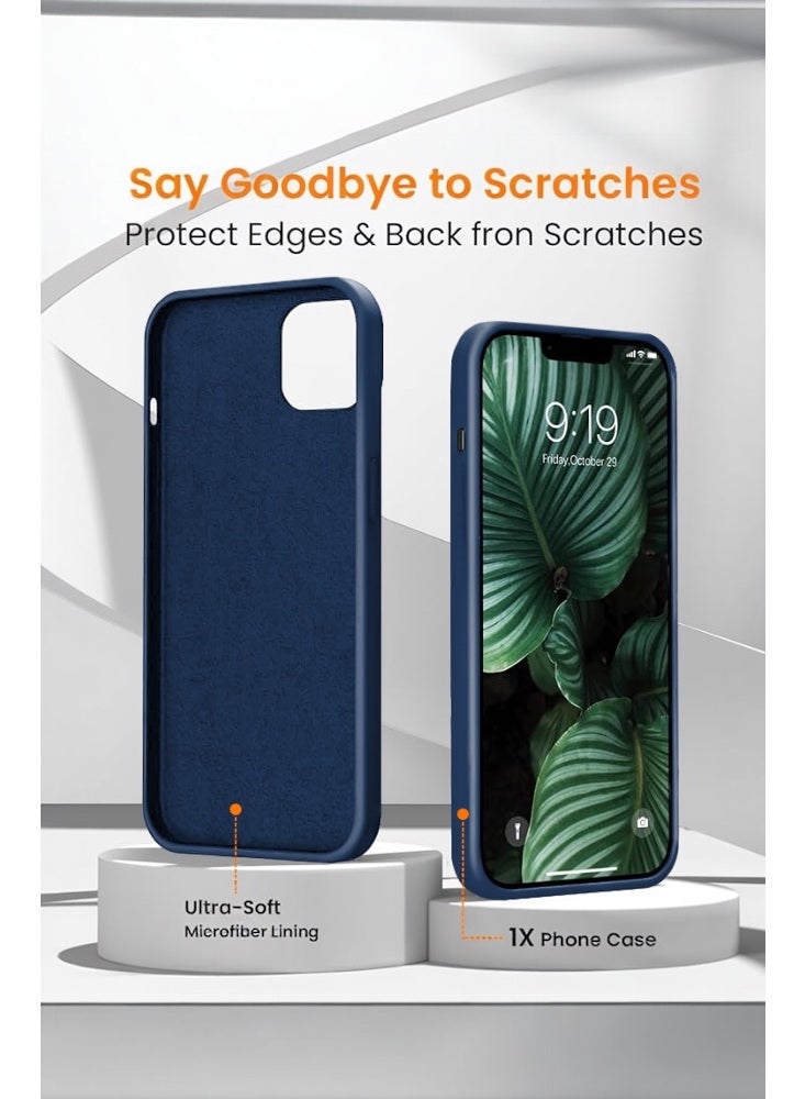 ريتي غطاء سيليكون لآيفون 15 – تصميم أنيق بجودة فائقة، ملمس ناعم احترافي، مقاوم للصدمات، حماية كاملة مع بطانة فاخرة من الألياف الدقيقة - Image 5