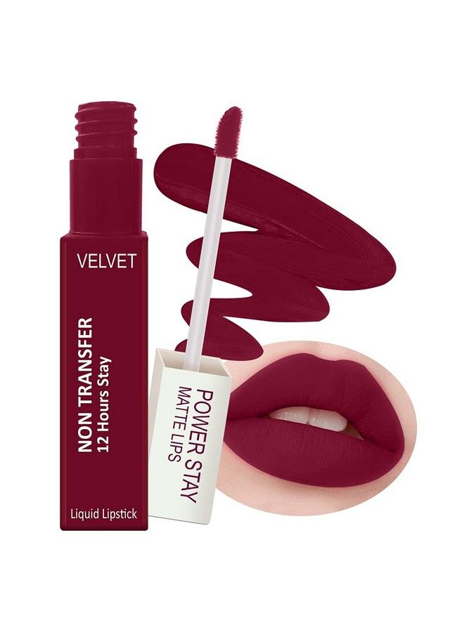 Forfor Power Stay Long Last Matte Lipstick Waterproof (12 Hrs Stay) - Image 2