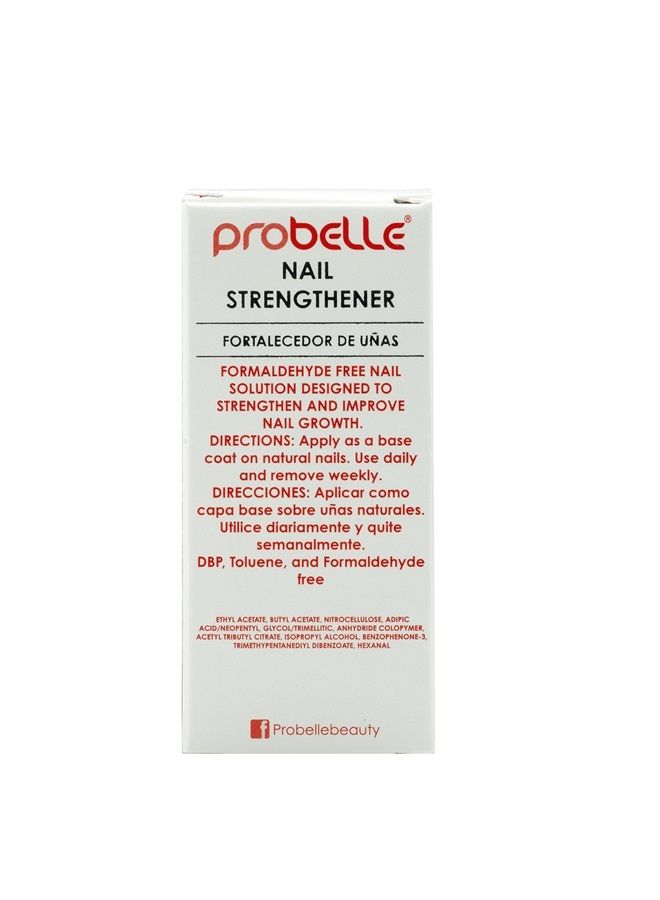 Probelle Nail Strengthener, Nail Strengthening Treatment, Nail Growth and Repair, Stops Peeling, Splits, Chips, Cracks, and Strengthens Nails (0.50 ounces, 1) - Image 2