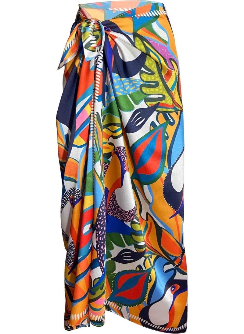 Bolder Elena Linda Toukan Satin Pareo (145*100) - Image 3