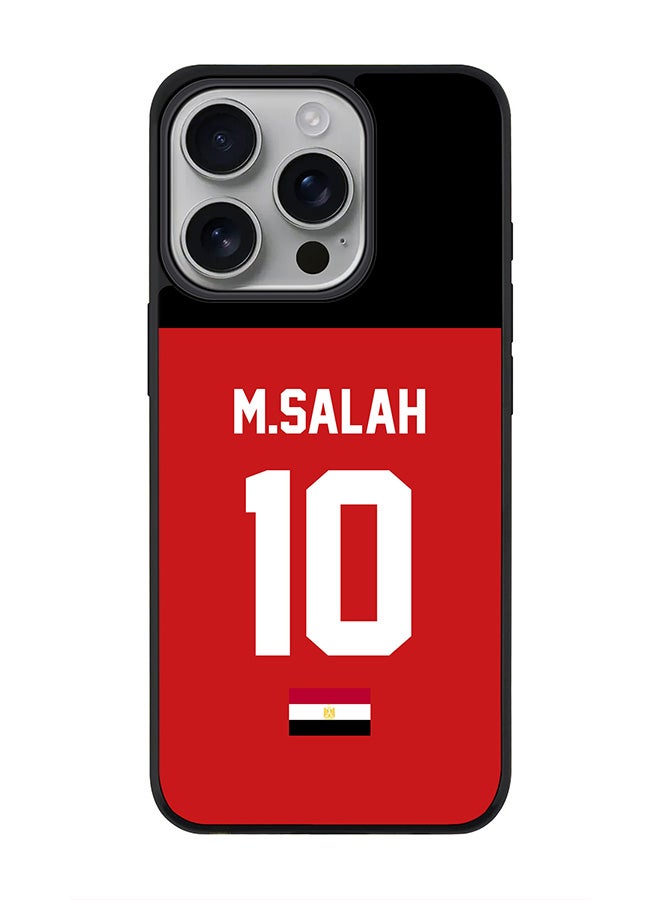 Stylizedd For iPhone 16 Pro Case [Compatible with MagSafe] Slim Magnetic cover Phone Case iPhone 16 Pro -Football - Egypt  M.Salah - Image 1