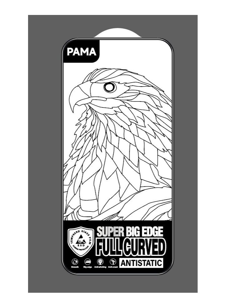 Pama Screen protector Compatible with Samsung A54 Tempered Glass Screen Protector - Image 2