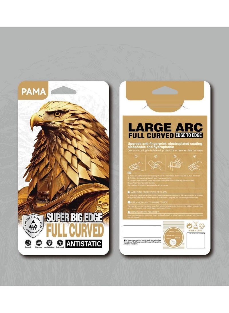 Pama Screen protector Compatible with Samsung A54 Tempered Glass Screen Protector - Image 4
