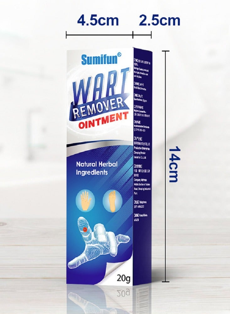 Sumifun Instant Blemish Removal Gel, Wart Removal Body Warts Treatment Cream Foot Care Cream Skin Tag Remover, Body Treatment Ointment, Wart and Callus - Effective and Scar-Free - Image 5