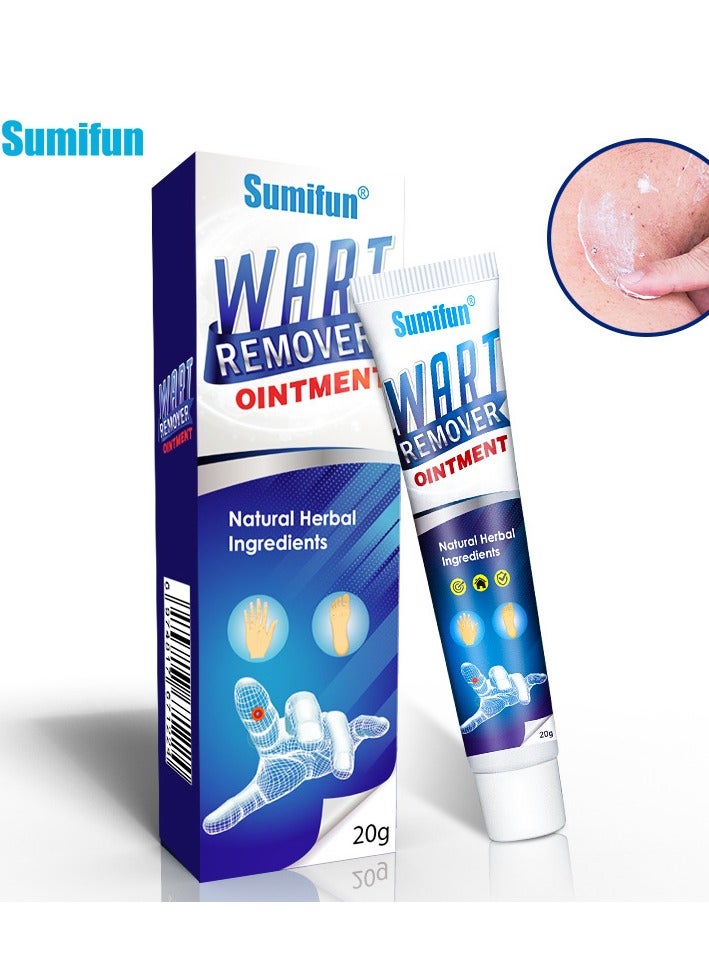 Sumifun Instant Blemish Removal Gel, Wart Removal Body Warts Treatment Cream Foot Care Cream Skin Tag Remover, Body Treatment Ointment, Wart and Callus - Effective and Scar-Free - Image 1