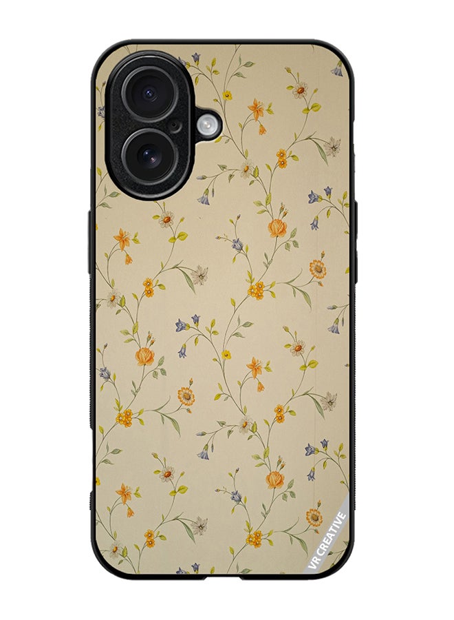 VR CREATIVE Protective Case Cover For Apple iPhone 17 Pale Yellow Design Multicolour