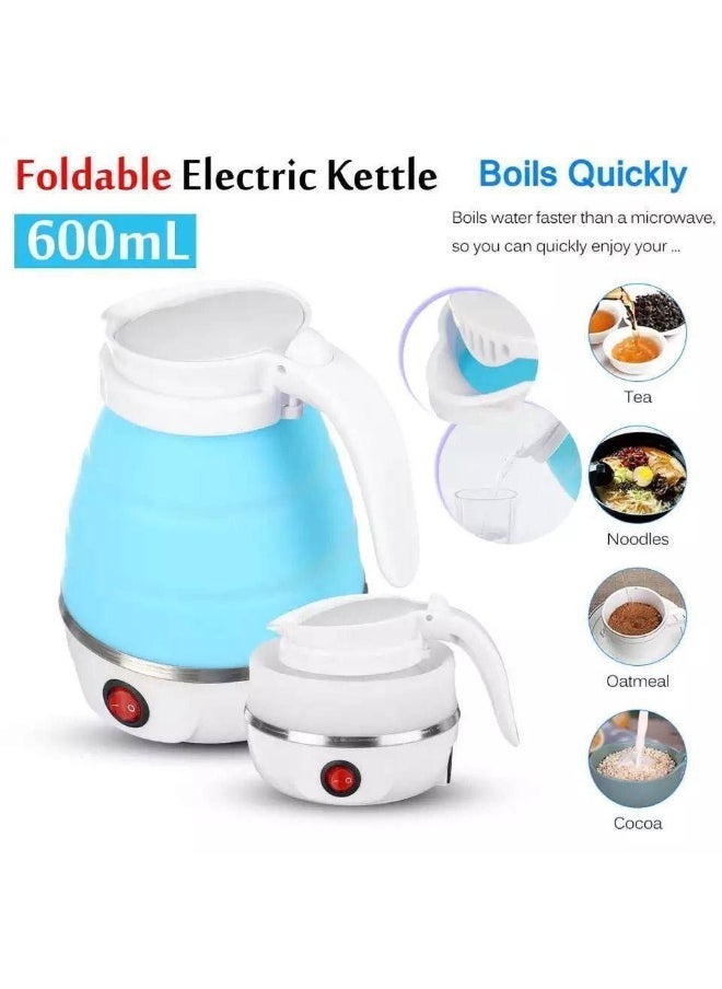 Generic Foldable Silicone Electric Kettle – 600W Portable Travel Kettle  - Image 2