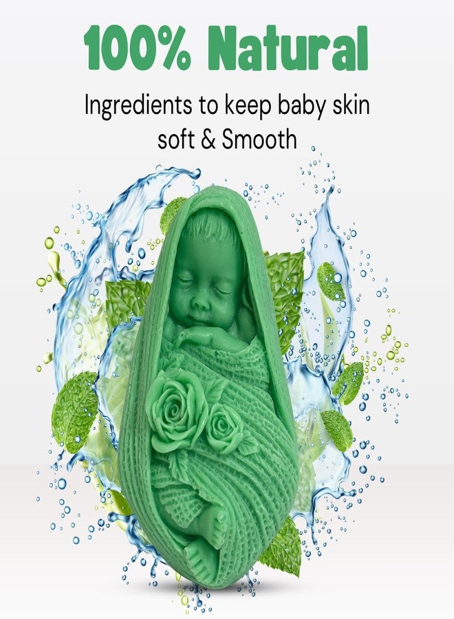 SCIIAN Baby Soap |Baby Soap for Kids | Kids Toys Soap 120g | Baby Soaps for Bath | Natural Bathing Soap | Baby Soap for Kids 2-5 Years | Handmade Soap | Kids Toys Bath Soaps Green - Image 2